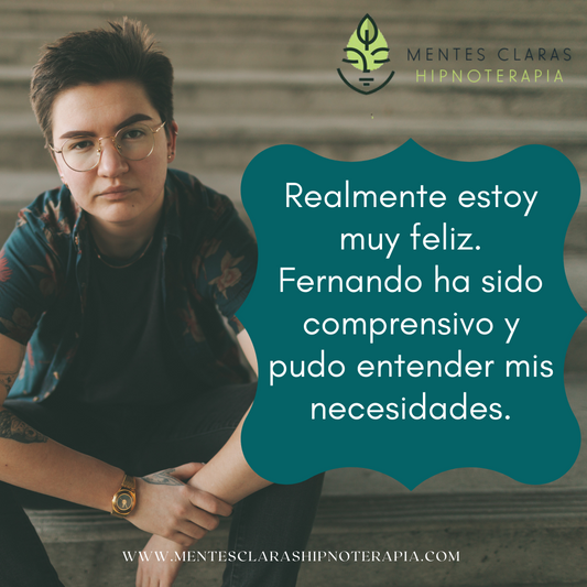 Experiencia de Tobías y su transición al eliminar la ansiedad causada por la bebida
